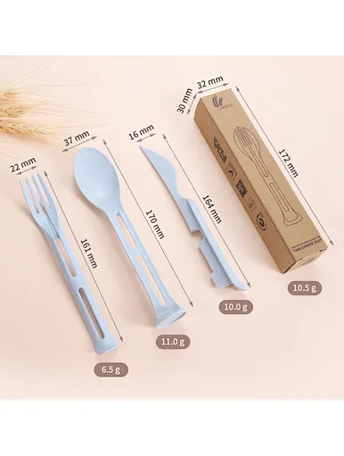wheat straw cutlery